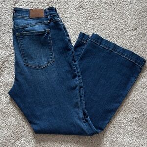 Judy Blue Dark Blue Flare Jeans
